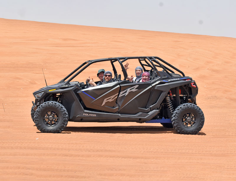 Dune Buggy Dubai Polaris RZR Turbo 4 Seater